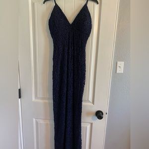 Navy Blue formal or prom dress